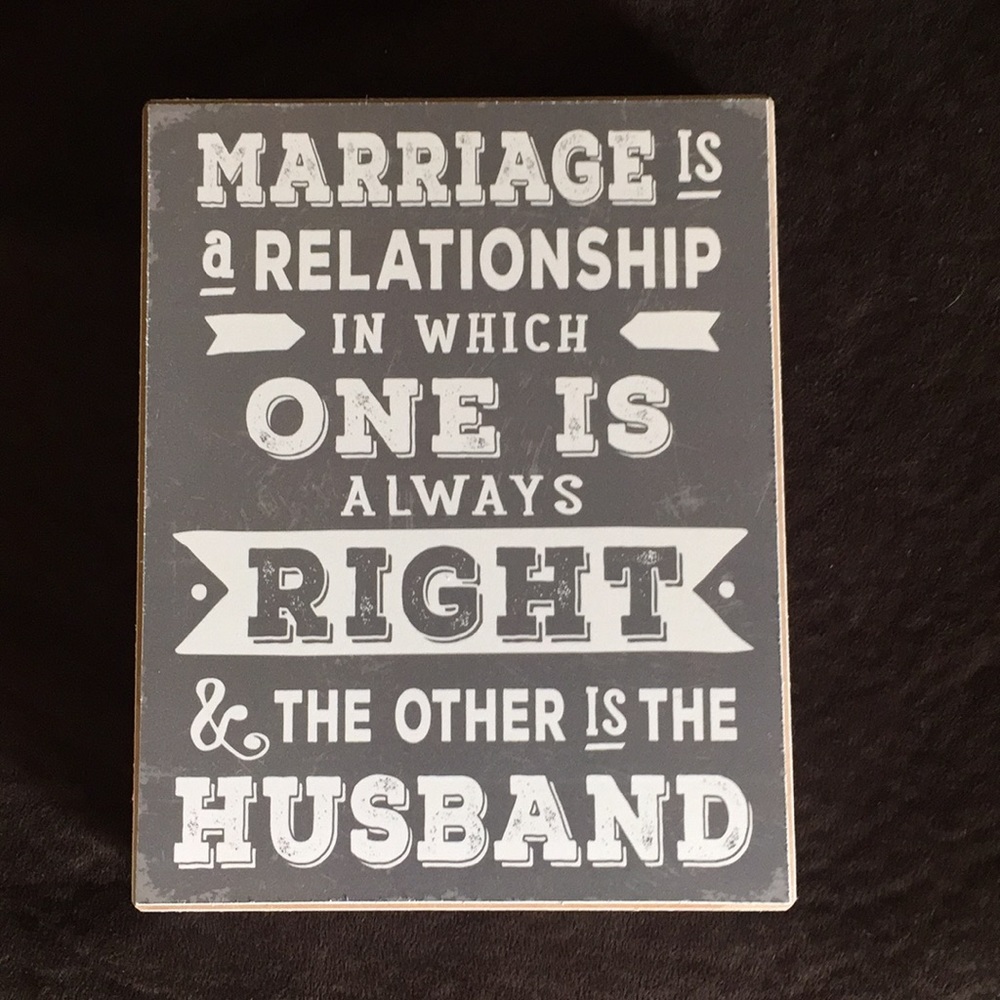 Marriage, Husband, Relationship sign